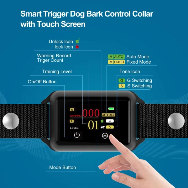 B801 Bark Control Collar: Effective & Humane