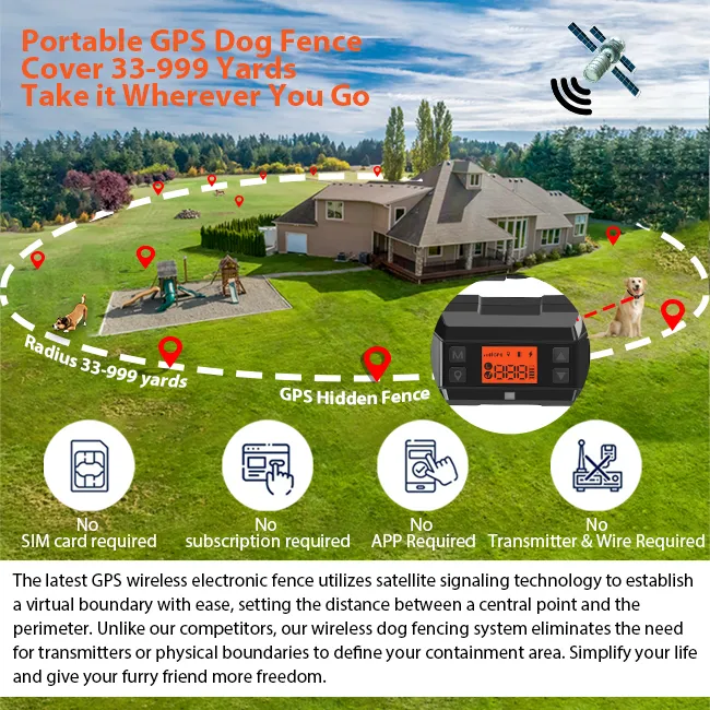 F810 Wireless Dog Fence: Freedom & Safety