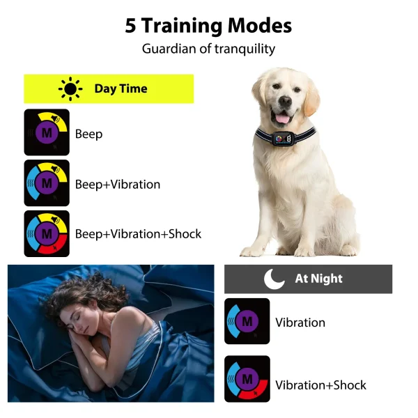 B630 Bark Control Collar: Gentle & Effective