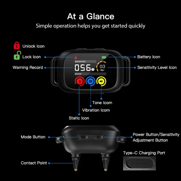 B630Plus Bark Control Collar: Advanced & Humane