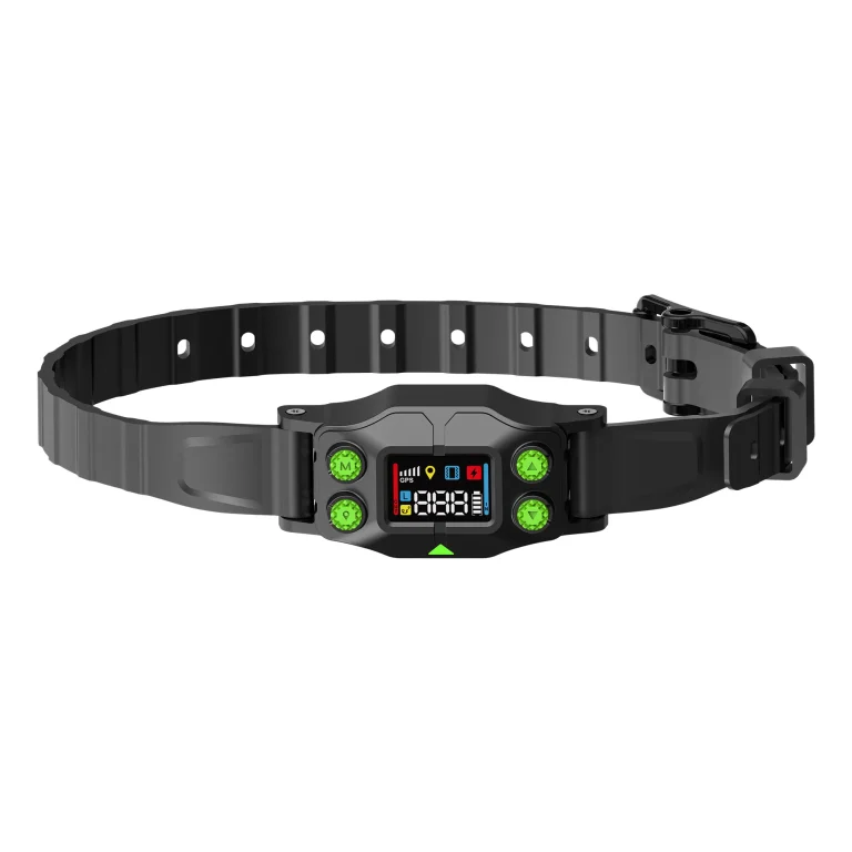 Wellturn F830Plus GPS dog fence system showing app interface and waterproof collar.