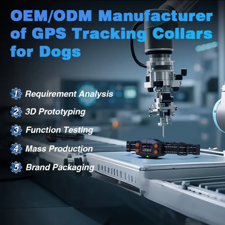 OEMODM Manufacturer of GPS Tracking Collars for Dogs