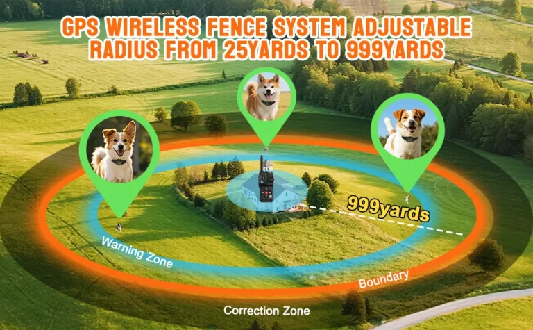 F700 2-in-1 GPS Wireless Dog Fence-7