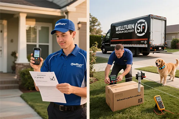 delivered in perfect condition / flawless delivery