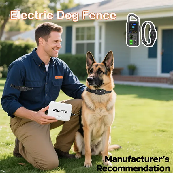 Manufacturer’s Recommendation for Electric Dog Fence